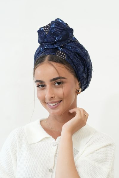 מטפחת תמר כחולה